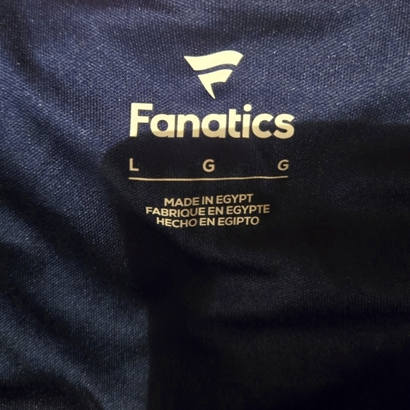 Denver Broncos Navy Pullover-Size LG - Picture 3 of 3